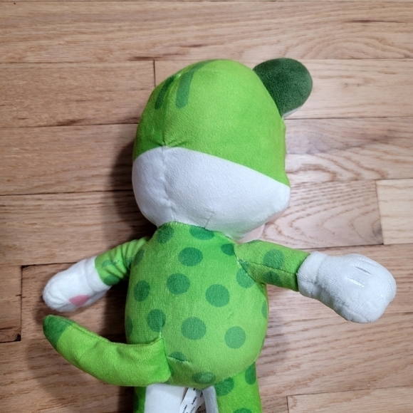 Luigi Frog Costume Plus Nintendo Green Super Mario Dotted Spotted - Picture 5 of 9